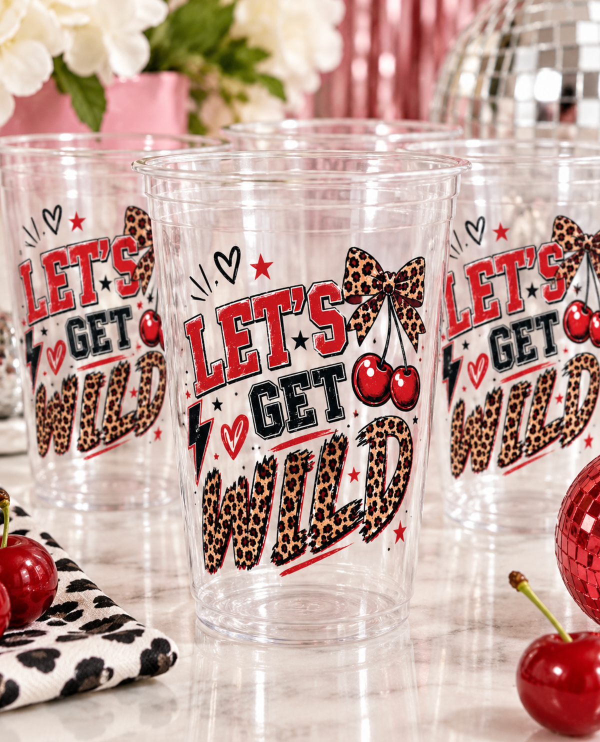 Custom Clear Cups