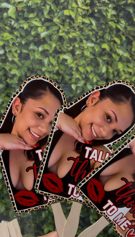 Custom Face Fans